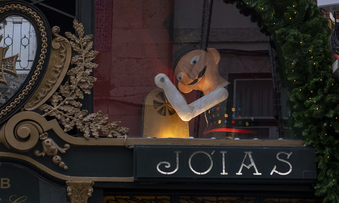 1 de Dezembro, dia de Santo Elói, padroeiro dos joalheiros, na mais bela joalharia de Portugal